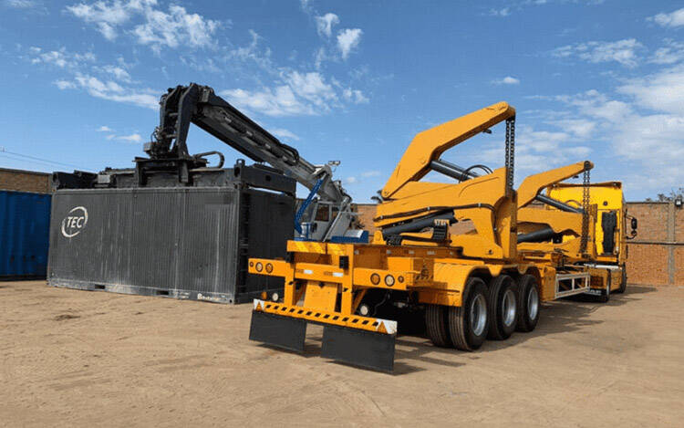 What is a Container Side Loader Trailer&nbsp;(sidelifter / sideloader) ?