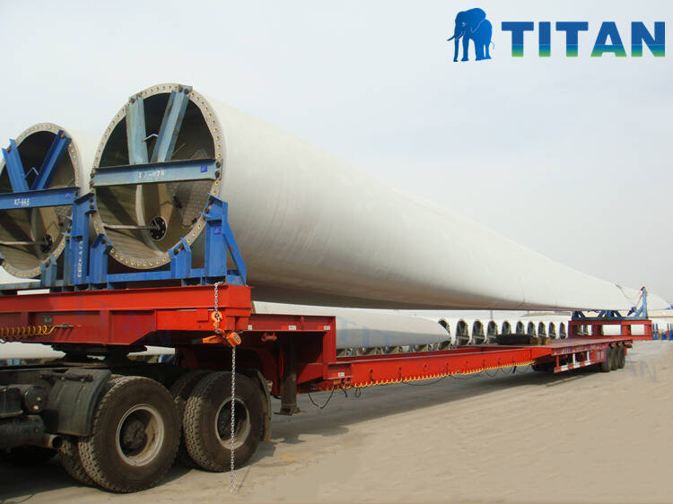 Trailer vận chuyển c&aacute;nh tuabin gi&oacute; |  Đoạn giới thiệu c&oacute; thể mở rộng để b&aacute;n