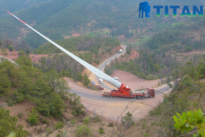 Trailer vận chuyển c&aacute;nh tuabin gi&oacute; |  Đoạn giới thiệu c&oacute; thể mở rộng để b&aacute;n