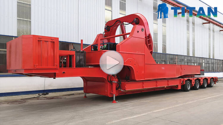 Trailer m&ocirc;-đun với bộ chuyển đổi c&aacute;nh quạt