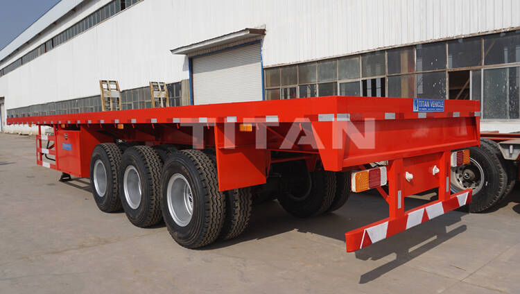 Tri Axle Trailer For Sale in Gabon - TITAN Vehicle