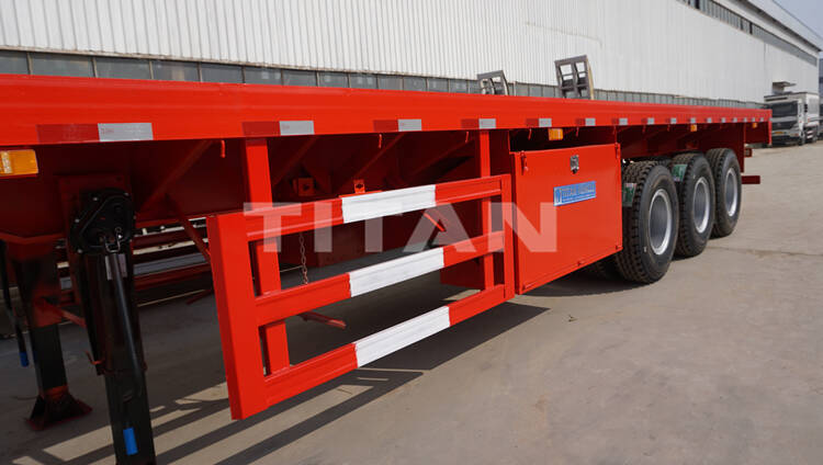 Tri Axle Trailer For Sale in Gabon - TITAN Vehicle
