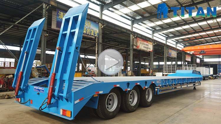 4 Axle Excavator Lowbed Trailer