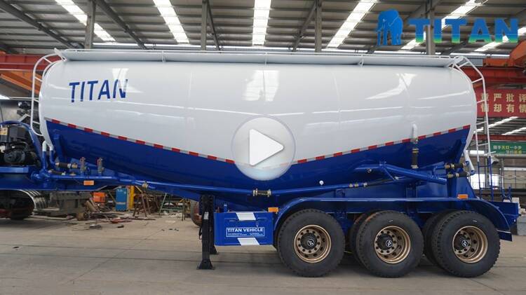 W Shaped Dry Bulk Trailer