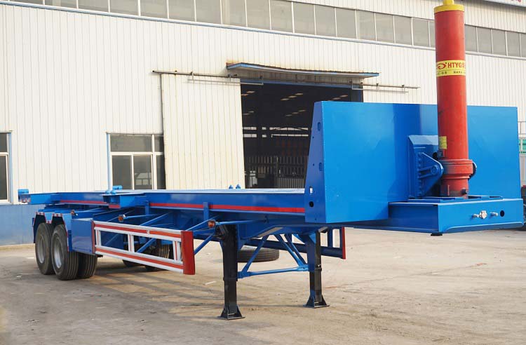 2 Axle 40ft Container Tipper Chassis Trailer