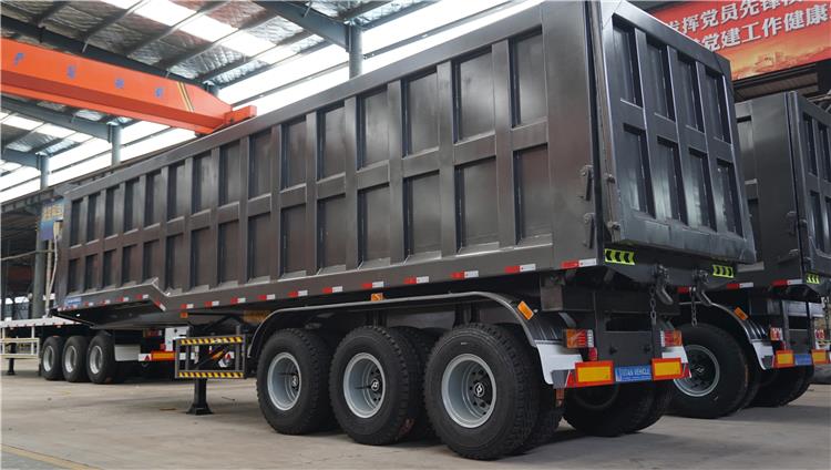 Heavy Duty 80 Ton Dump Trailer Prices in Uganda Kampala