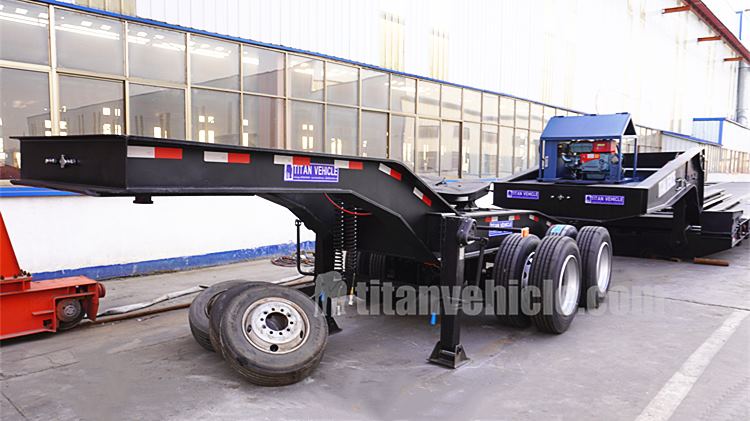 2 Axle Dolly of the Detachable Lowboy Trailer for sale
