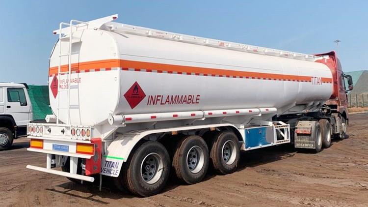 45000 Liters Diesel Tanker Trailer for Sale