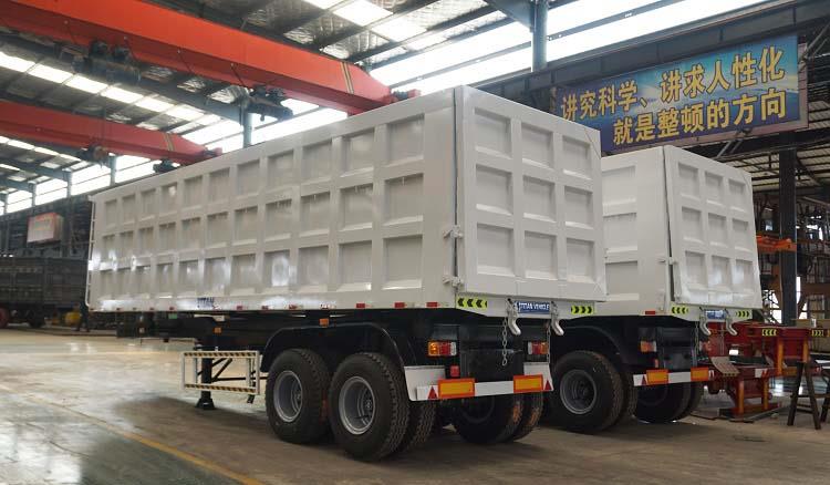 35cbm Heavy Duty Dump Trailers for Sale in Mauritius