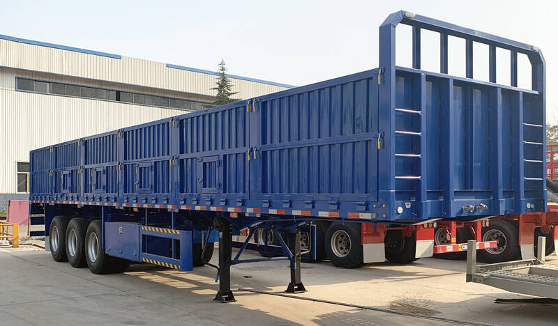 Sidewall Cargo Semi Trailer for Sale in Nigeria - TITAN Vehicle