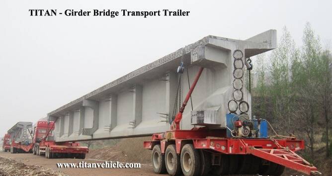 Bridge Transport Trailer for Sale in Senegal - TITAN Vehicle