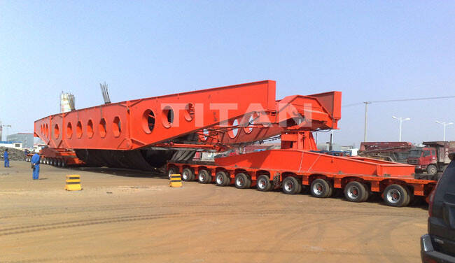 Girder Bridge Heavy Haul Trailer for Sale in Sudan - TITAN Vehicle