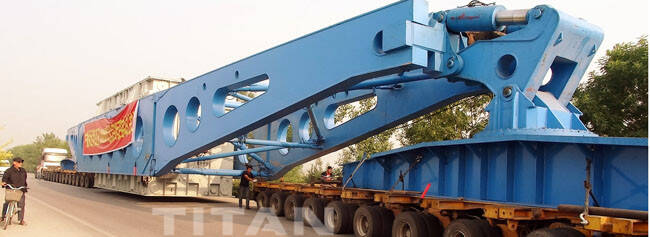Girder Bridge Heavy Haul Trailer for Sale in Sudan - TITAN Vehicle