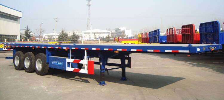 3 axle 40ft flatbed semi trailer for sale