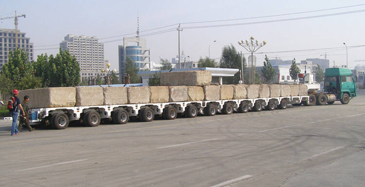 Hydraulic Platform Transporter Trailer for Sale in Tanzania