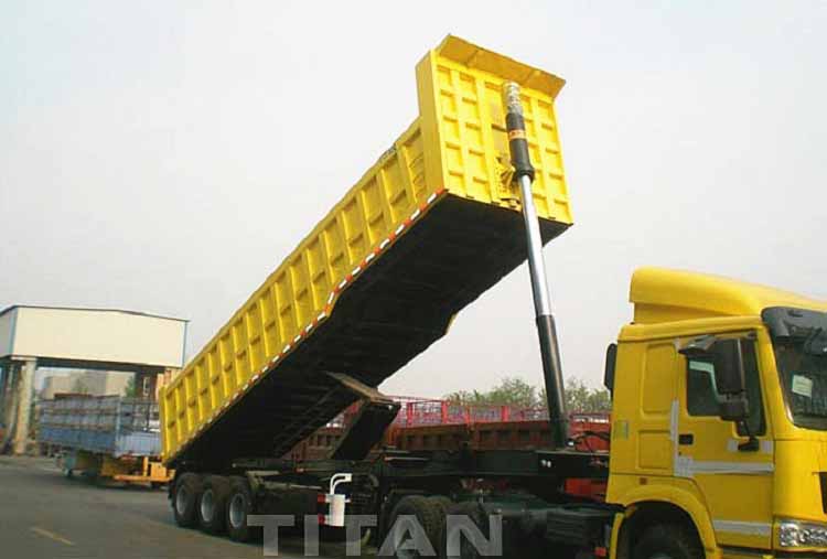 80 Ton Hydraulic Tipper Trailer for Sale Zambia Lusaka