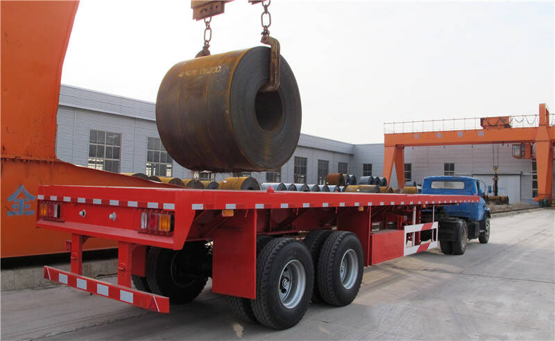 Flat Bed Trailer with Bogie Suspension for Sale in Kenya
