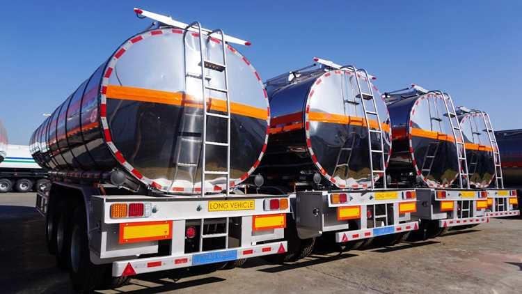 Stainless Steel Tanker Trailer Price