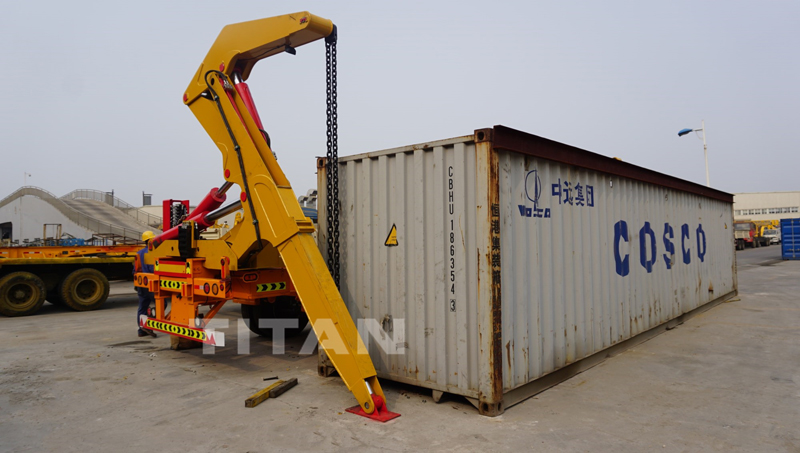 37/40/45 Ton Container Side Lifter Trailer Price