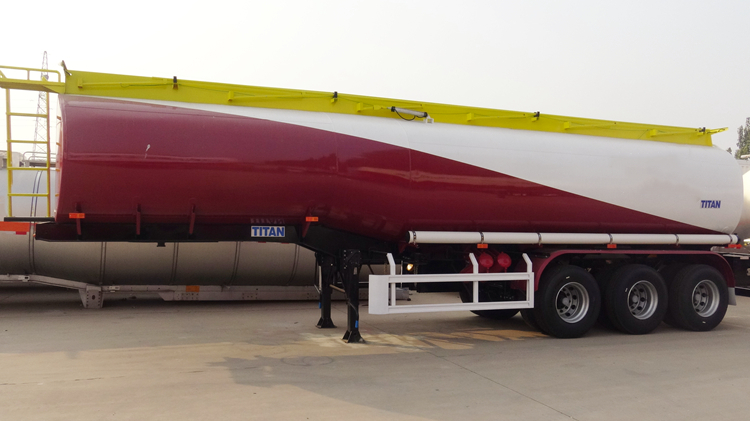 45000 Liters Fuel Tanker Trailer for Sale In Tanzania Mtwara