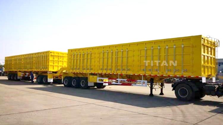 Interlink Side Dump Trailer for Sale in Guinea - TITAN Vehicle