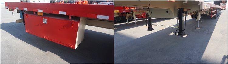 Extendable Trailer for Wind Turbine Blades Transport for Sale in Vietnam