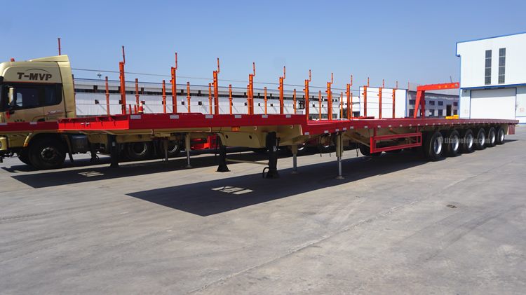 Extendable Trailer for Wind Turbine Blades Transport for Sale in Vietnam