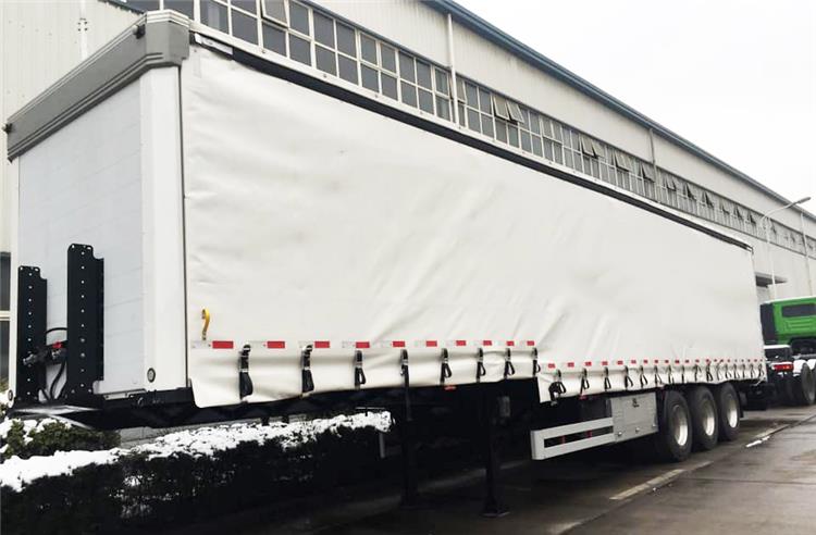 45ft Tri Axle Curtain Side Trailer for Sale in Nigeria