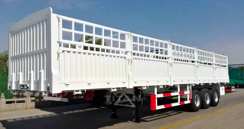 China Fence Semi-trailer for Sale in Malawi - TITAN Vehicle