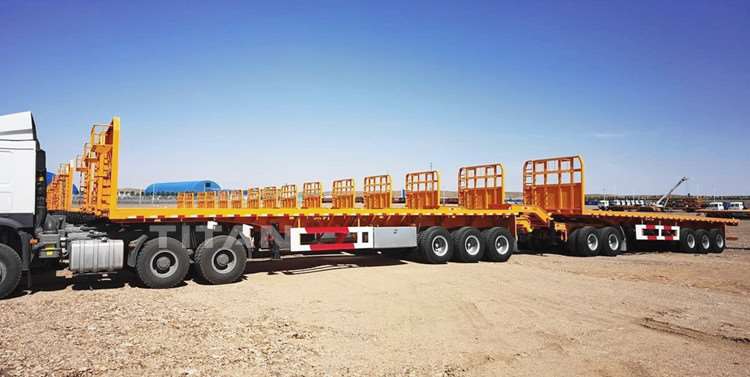 Superlink Flat Deck Trailers for Sale in Mozambique - TITAN Vehicle
