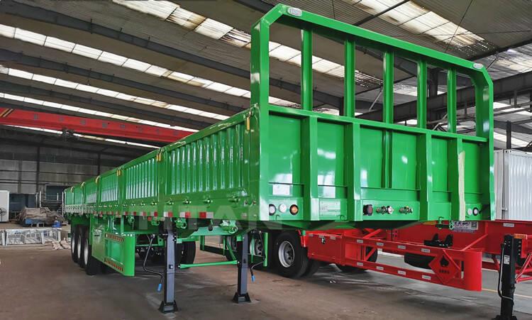 Wall Side Board Semi Trailer for Sale in Cote d'Ivoire - TITAN Vehicle