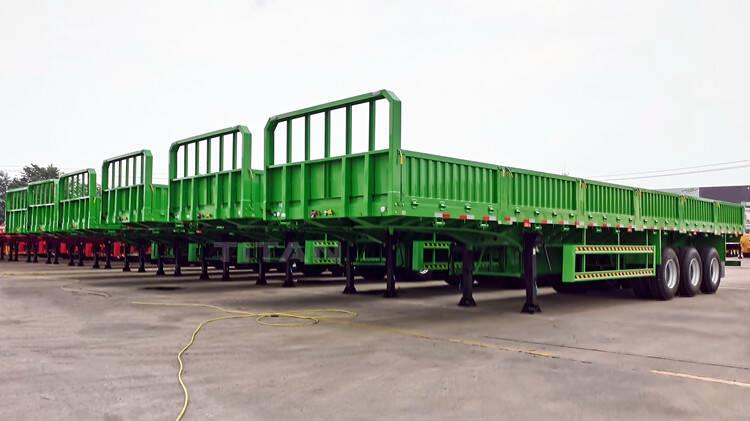 Wall Side Board Semi Trailer for Sale in Cote d'Ivoire - TITAN Vehicle