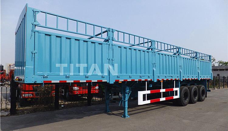 Livestock Fence Semi Trailer for Sale in Gabon - TITAN Vehicle