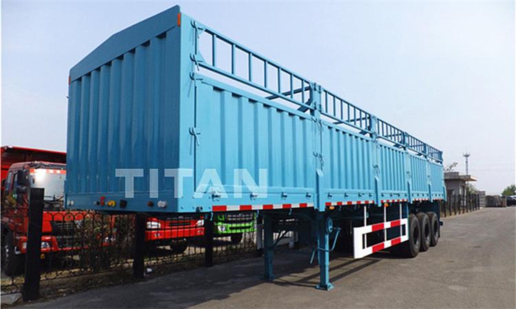Livestock Fence Semi Trailer for Sale in Gabon - TITAN Vehicle