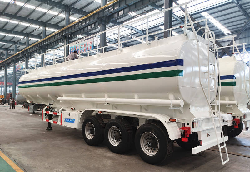 3 Axle Oil Fuel Tanker Trailer for Sale In Namibia walvis bay