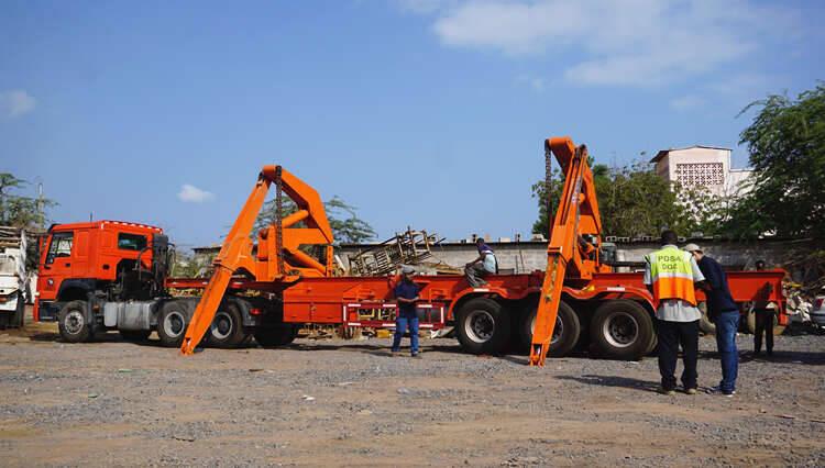 40Ft Container Side Loader Trailer for Sale Price