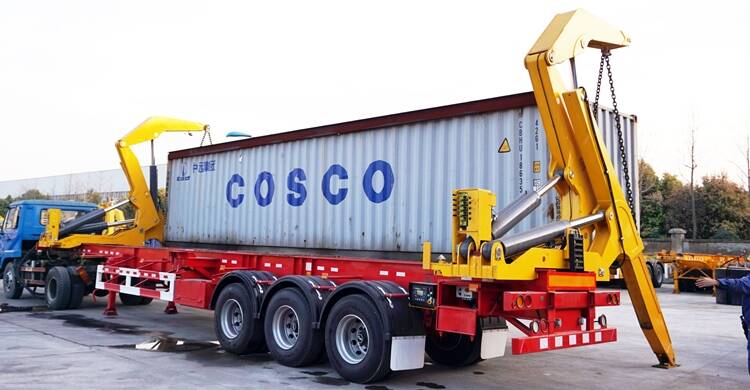 45 Ton Container Sidelifter Trailer for Sale In Namibia walvis bay