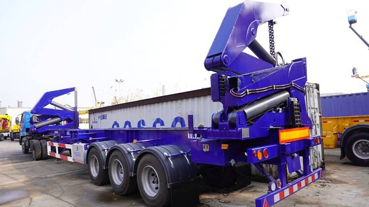Container Side Loader Truck Trailer