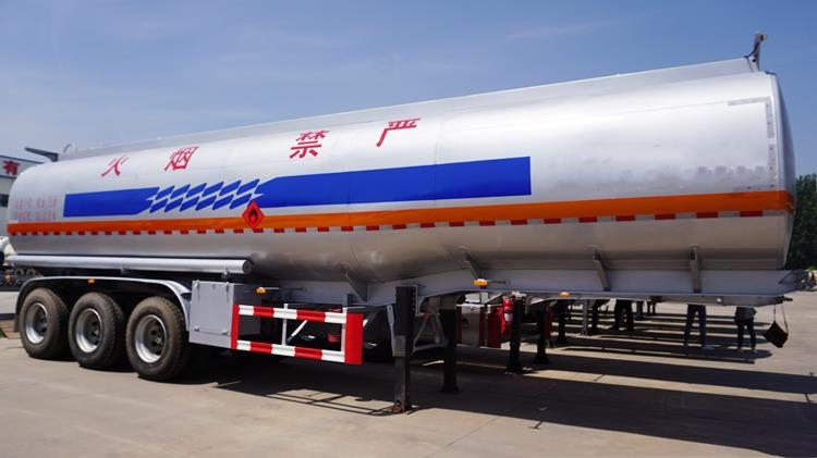 45000 Liters Fuel Tanker Trailer of Aluminum for Sale Price
