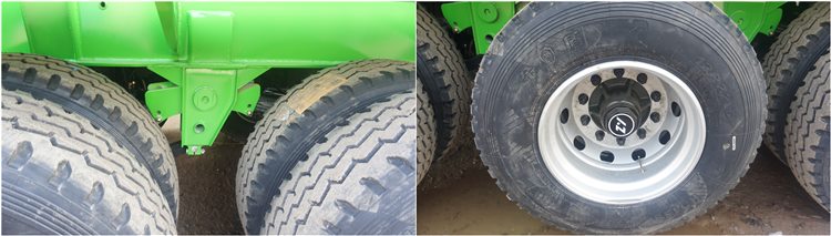 4 Axle Bulk Cement Tanker Trailer Price in Mauritania