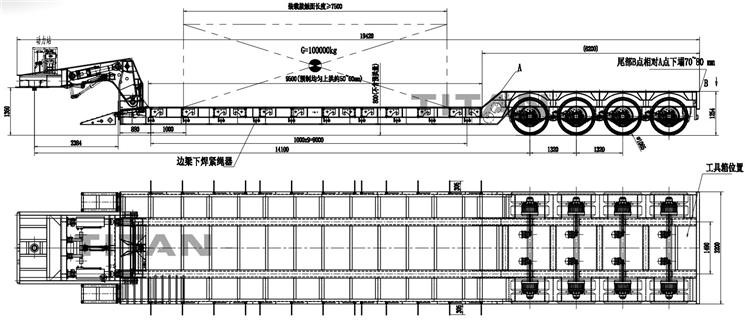 4 Axle Detachable Trailer for Sale in Jamaica