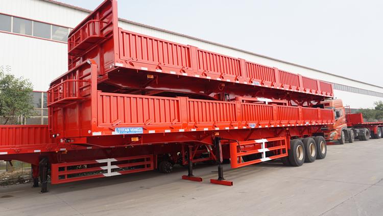 40Ton Dropside Trailer for Sale in Philippines - TITAN Vehicle