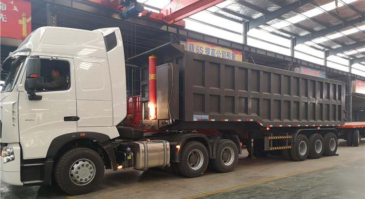 Tri Axle Tipper Semi Trailer for Sale Price