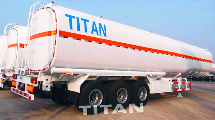 3 Axle 40000 Liters Fuel Tanker Trailer for Sale