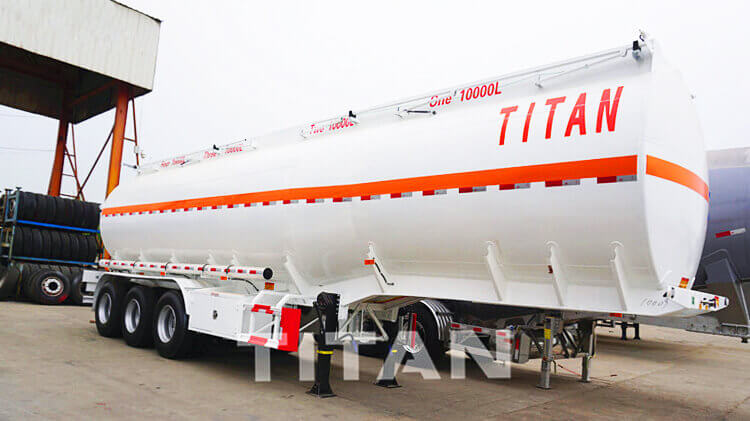 3 Axle 40000 Liters Fuel Tanker Trailer for Sale