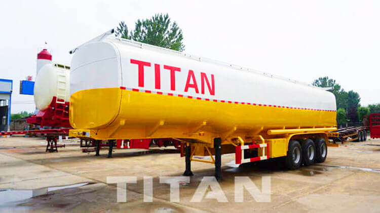 3 Axle 45000 Liters Diesel Tanker Trailer for Sale