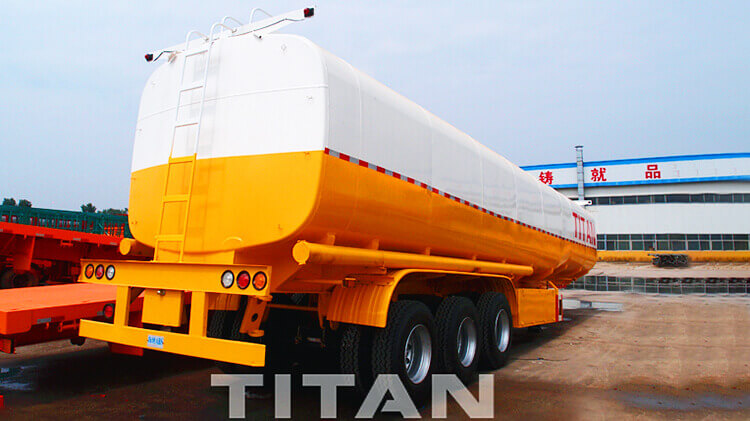 3 Axle 45000 Liters Diesel Tanker Trailer for Sale