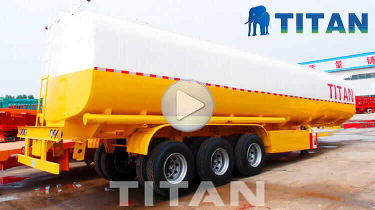 3 Axle 45000 Liters Diesel Tanker Trailer for Sale