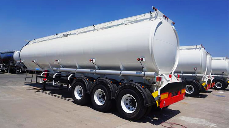 45000 Liters Oil Semi Tanker Trailer for Sale Price