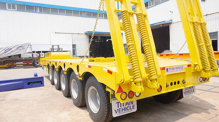 5 Axle Low Bed Semi Trailer for Sale in Nigeria